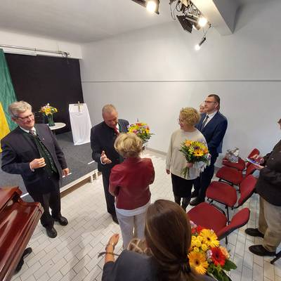 Eröffnungsfeier Kindergartenzubaus am Kardinal Piffl-Platz